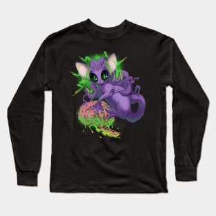 Alien Cat from Jupiter Long Sleeve T-Shirt